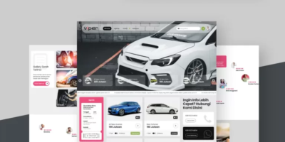 Website Dealer Mobil